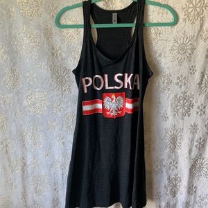 Women’s Polska tank dress size M fits like a S
